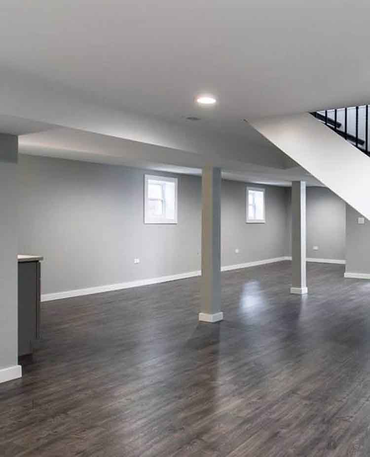 Basement Remodeling detail by URB Remodeling