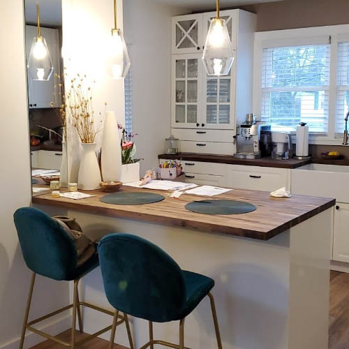 Completed kitchen remodel by URB